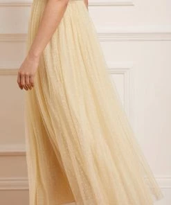 Needle & Thread Holding LTD Shimmer Primrose Bodice Ankle Gown