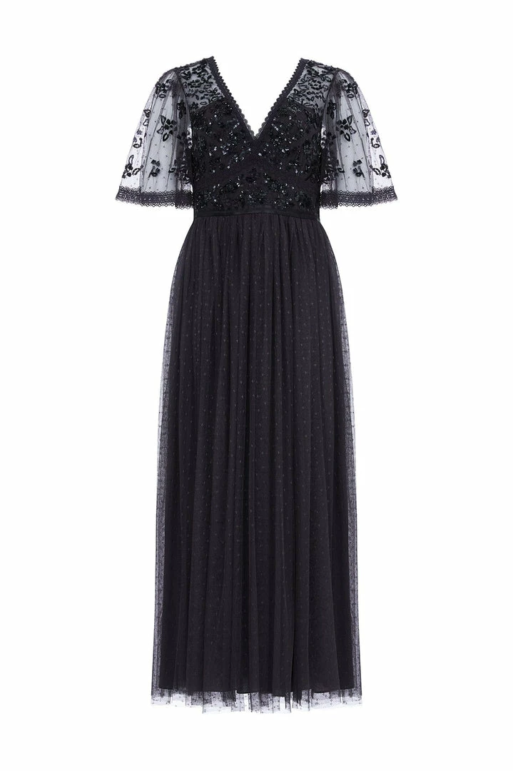 Discount 👍 Needle & Thread Holding LTD Shimmer Primrose Bodice Ankle Gown 🔔 4 Needle & Thread Holding LTD Shimmer Primrose Bodice Ankle Gown