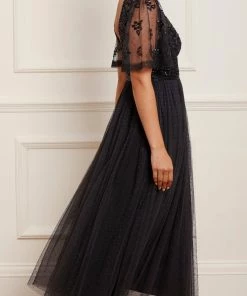 Discount 👍 Needle & Thread Holding LTD Shimmer Primrose Bodice Ankle Gown 🔔 13 Needle & Thread Holding LTD Shimmer Primrose Bodice Ankle Gown