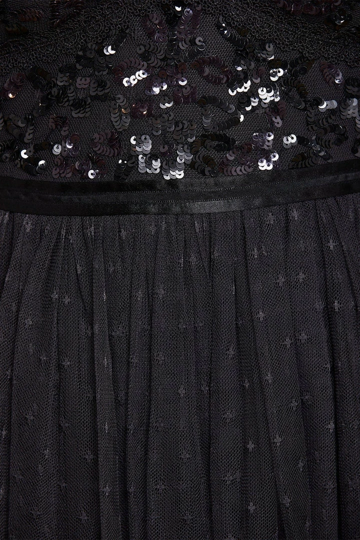 Discount 👍 Needle & Thread Holding LTD Shimmer Primrose Bodice Ankle Gown 🔔 8 Needle & Thread Holding LTD Shimmer Primrose Bodice Ankle Gown