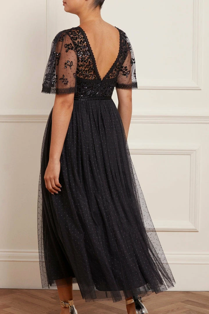 Discount 👍 Needle & Thread Holding LTD Shimmer Primrose Bodice Ankle Gown 🔔 10 Needle & Thread Holding LTD Shimmer Primrose Bodice Ankle Gown