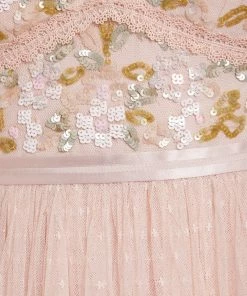 Needle & Thread Holding LTD Womenswear Shimmer Primrose Bodice Ankle Gown