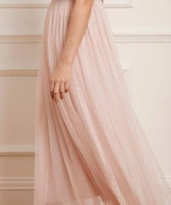 Needle & Thread Holding LTD Womenswear Shimmer Primrose Bodice Ankle Gown