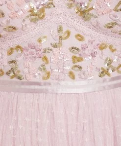 Needle & Thread Holding LTD Shimmer Primrose Bodice Ankle Gown Womenswear