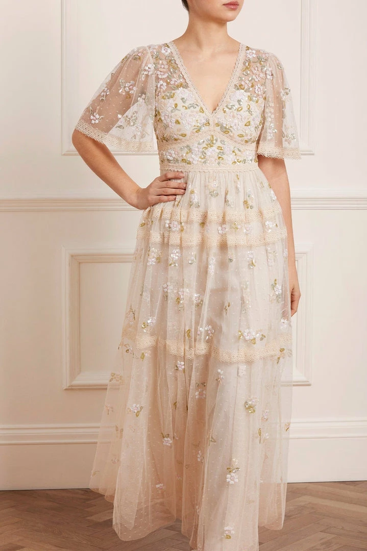 Top 10 π Needle & Thread Holding LTD π© Womenswear Shimmer Primrose Gown π 5 Needle & Thread Holding LTD Womenswear Shimmer Primrose Gown