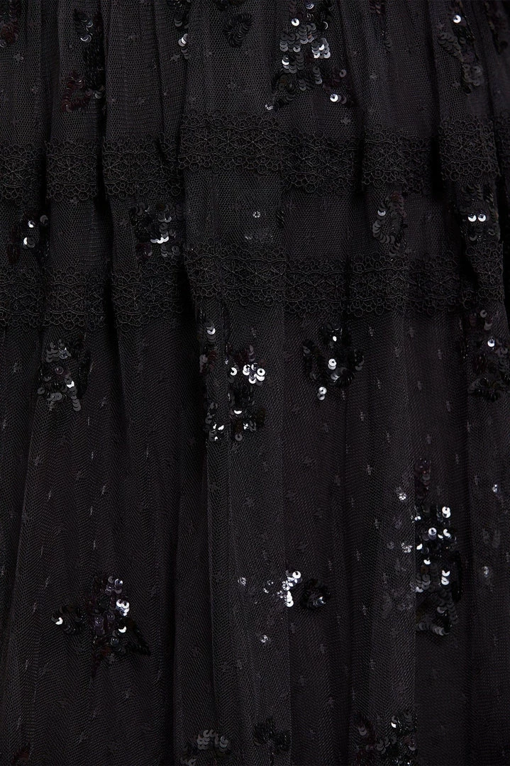 Best Sale 😉 Needle & Thread Holding LTD Shimmer Primrose Gown 🔔 8 Needle & Thread Holding LTD Shimmer Primrose Gown