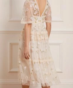 Needle & Thread Holding LTD Womenswear Shimmer Primrose Midaxi Dress