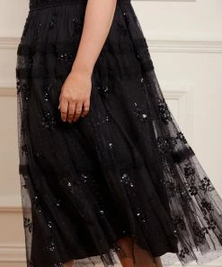 Needle & Thread Holding LTD Shimmer Primrose Midaxi Dress Womenswear