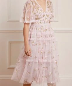 Needle & Thread Holding LTD Shimmer Primrose Midaxi Dress Womenswear