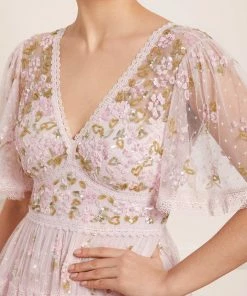 Needle & Thread Holding LTD Shimmer Primrose Midaxi Dress Womenswear