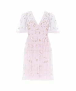 Cheapest ❤️ Needle & Thread Holding LTD Shimmer Primrose Mini 👗 Dress 👩 Womenswear 👍 12 Needle & Thread Holding LTD Shimmer Primrose Mini Dress Womenswear