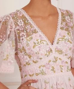 Cheapest ❤️ Needle & Thread Holding LTD Shimmer Primrose Mini 👗 Dress 👩 Womenswear 👍 14 Needle & Thread Holding LTD Shimmer Primrose Mini Dress Womenswear