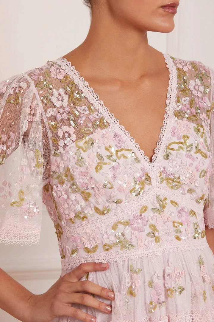 Cheapest ❤️ Needle & Thread Holding LTD Shimmer Primrose Mini 👗 Dress 👩 Womenswear 👍 6 Needle & Thread Holding LTD Shimmer Primrose Mini Dress Womenswear