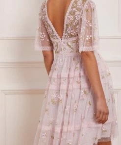 Cheapest ❤️ Needle & Thread Holding LTD Shimmer Primrose Mini 👗 Dress 👩 Womenswear 👍 18 Needle & Thread Holding LTD Shimmer Primrose Mini Dress Womenswear