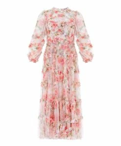 Needle & Thread Holding LTD Womenswear Summer Song Diamond Ruffle Ballerina Dress