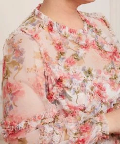 Needle & Thread Holding LTD Womenswear Summer Song Diamond Ruffle Ballerina Dress