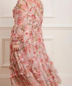 Needle & Thread Holding LTD Womenswear Summer Song Diamond Ruffle Ballerina Dress