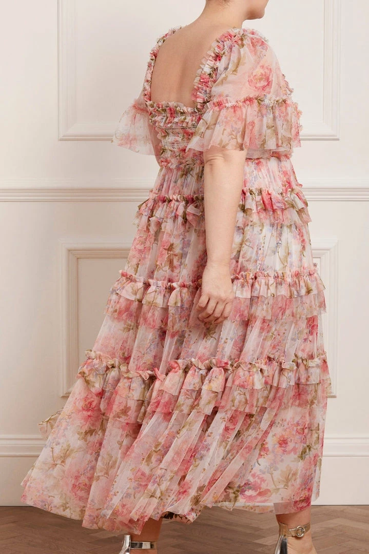 Discount π₯ Needle & Thread Holding LTD βοΈ Summer Song Peaches Smocked Ankle Gown π 10 Needle & Thread Holding LTD Summer Song Peaches Smocked Ankle Gown