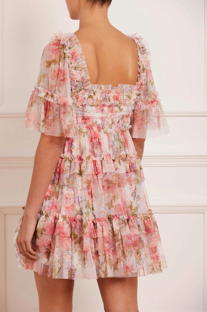 Wholesale π€© Needle & Thread Holding LTD π Summer Song Peaches Smocked Micro Mini π Dress π 10 Needle & Thread Holding LTD Summer Song Peaches Smocked Micro Mini Dress