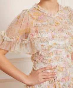 Flash Sale π₯° Needle & Thread Holding LTD Sunrise Bloom Ruffle Short Sleeve Mini π Dress π― 13 Needle & Thread Holding LTD Sunrise Bloom Ruffle Short Sleeve Mini Dress