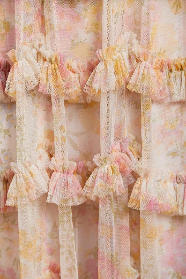 Flash Sale π₯° Needle & Thread Holding LTD Sunrise Bloom Ruffle Short Sleeve Mini π Dress π― 7 Needle & Thread Holding LTD Sunrise Bloom Ruffle Short Sleeve Mini Dress