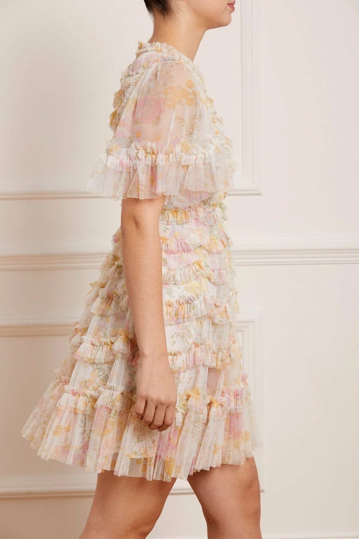 Flash Sale π₯° Needle & Thread Holding LTD Sunrise Bloom Ruffle Short Sleeve Mini π Dress π― 8 Needle & Thread Holding LTD Sunrise Bloom Ruffle Short Sleeve Mini Dress