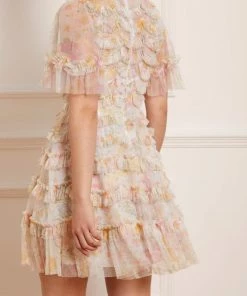 Flash Sale π₯° Needle & Thread Holding LTD Sunrise Bloom Ruffle Short Sleeve Mini π Dress π― 17 Needle & Thread Holding LTD Sunrise Bloom Ruffle Short Sleeve Mini Dress