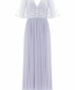 Needle & Thread Holding LTD Sweetheart Lace Bodice Ankle Gown Womenswear