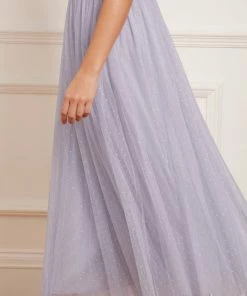 Needle & Thread Holding LTD Sweetheart Lace Bodice Ankle Gown Womenswear