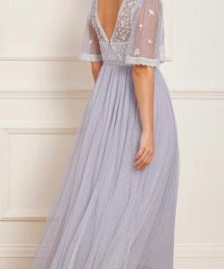 Needle & Thread Holding LTD Sweetheart Lace Bodice Ankle Gown Womenswear