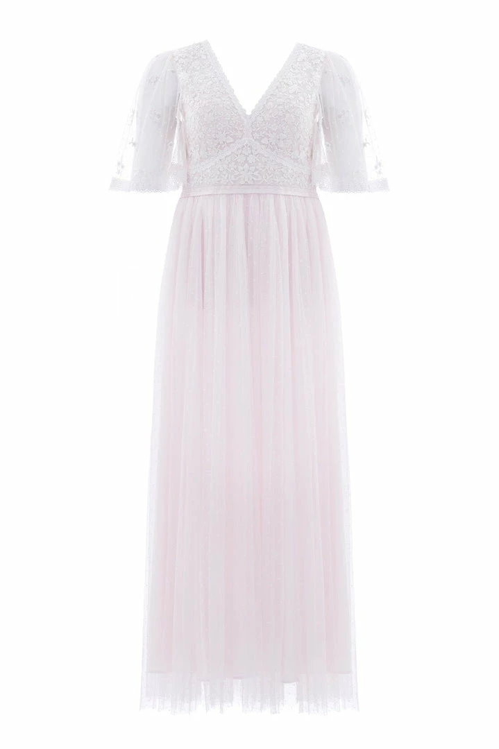 Discount π Needle & Thread Holding LTD Sweetheart Lace Bodice Ankle Gown π© Womenswear π 4 Needle & Thread Holding LTD Sweetheart Lace Bodice Ankle Gown Womenswear