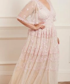 Needle & Thread Holding LTD Sweetheart Lace Gown