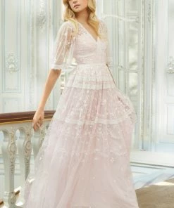 Needle & Thread Holding LTD Sweetheart Lace Gown