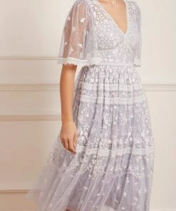 Needle & Thread Holding LTD Sweetheart Lace Midaxi Dress Womenswear