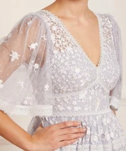 Needle & Thread Holding LTD Sweetheart Lace Midaxi Dress Womenswear