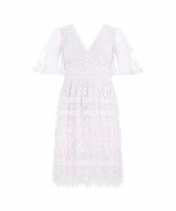 Needle & Thread Holding LTD Sweetheart Lace Mini Dress Womenswear