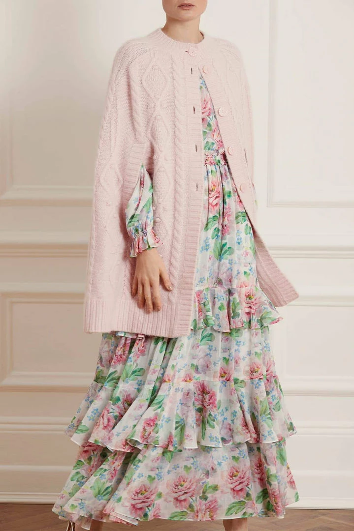 Best deal ๐ Needle & Thread Holding LTD ๐ฉ Womenswear Sylvie Cable Cape โ 6 Needle & Thread Holding LTD Womenswear Sylvie Cable Cape