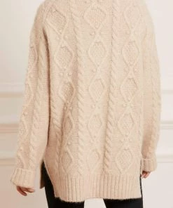 Needle & Thread Holding LTD Sylvie Cable Longline Jumper Womenswear