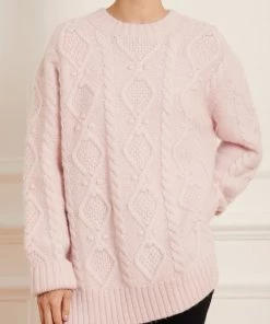 Hot Sale π Needle & Thread Holding LTD Sylvie Cable Longline Jumper π 10 Needle & Thread Holding LTD Sylvie Cable Longline Jumper