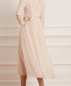 Discount ⌛ Needle & Thread Holding LTD 👩 Womenswear Tempest Bodice Ballerina 👗 Dress 🎉 17 Needle & Thread Holding LTD Womenswear Tempest Bodice Ballerina Dress