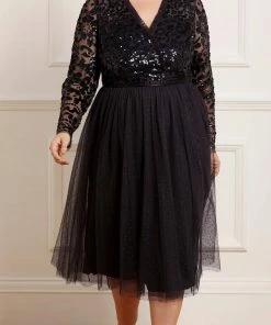 Needle & Thread Holding LTD Womenswear Tempest Bodice V-Neck Midaxi Dress