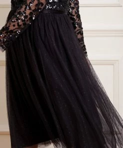 Needle & Thread Holding LTD Womenswear Tempest Bodice V-Neck Midaxi Dress