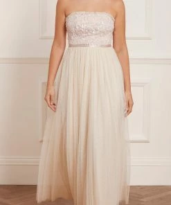 Needle & Thread Holding LTD Womenswear Tempest Strapless Corset Bodice Gown