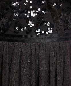 Needle & Thread Holding LTD Tempest V-Neck Bodice Ankle Gown