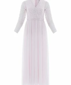 Needle & Thread Holding LTD Tempest V-Neck Bodice Ankle Gown