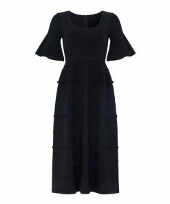 Needle & Thread Holding LTD Womenswear Textured Knit Ballerina Dress