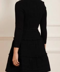 Needle & Thread Holding LTD Textured Knit Crop Cardigan Womenswear