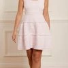 Needle & Thread Holding LTD Textured Knit Sleeveless Mini Dress Womenswear