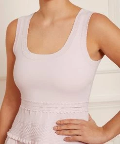 Needle & Thread Holding LTD Textured Knit Sleeveless Mini Dress Womenswear