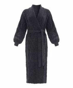 Needle & Thread Holding LTD Womenswear Twisted Cable Maxi Cardigan